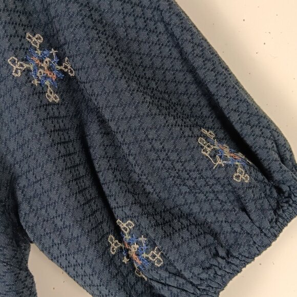 Knox Rose Boho Embroidered Tassel Dress M - Picture 8 of 8